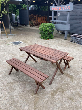 屋外用テーブル＆椅子