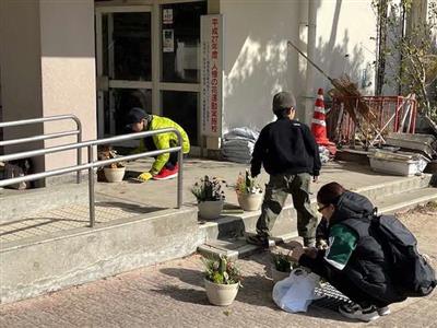 ミニ門松作り