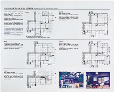 小泉八雲熊本旧居展示説明韓国語1