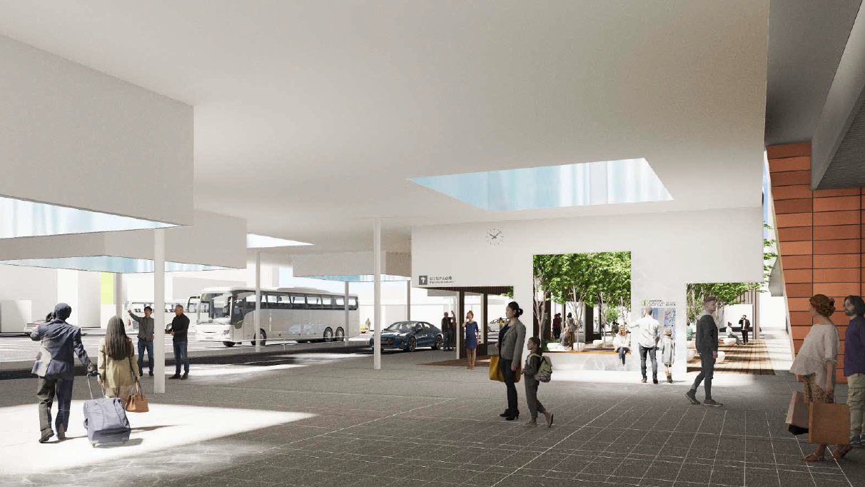 イメージパース（コンコース）