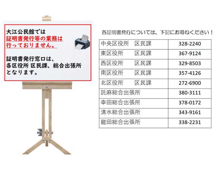 証明書発行