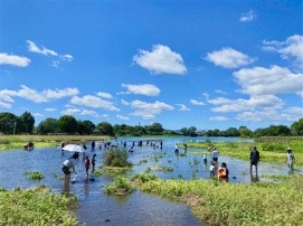 江津湖全体風景