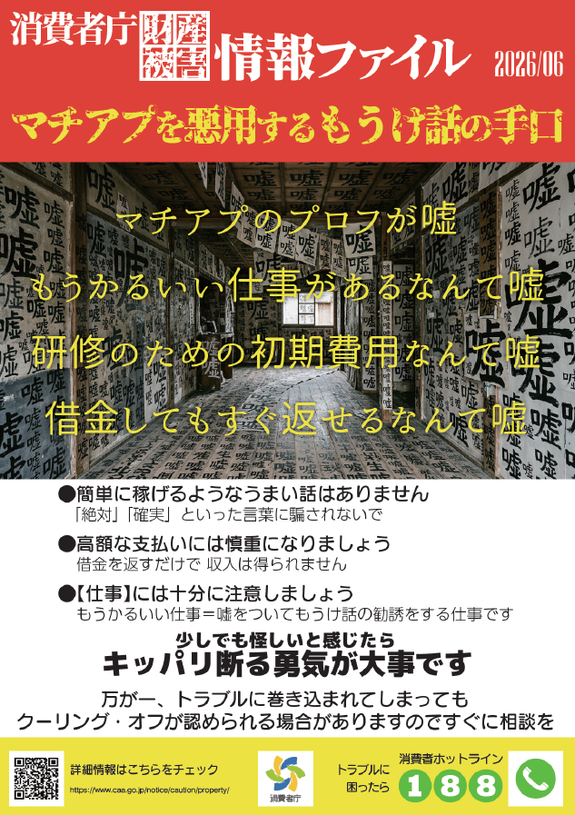 公表チラシ