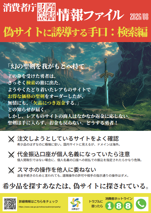 公表チラシ