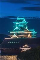 熊本城ライトアップイメージ図