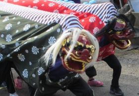 嘉村の獅子舞