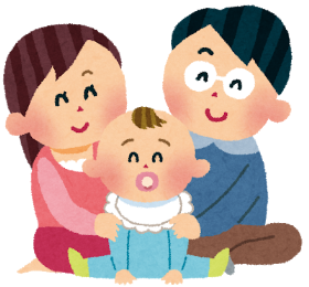 赤ちゃん家族