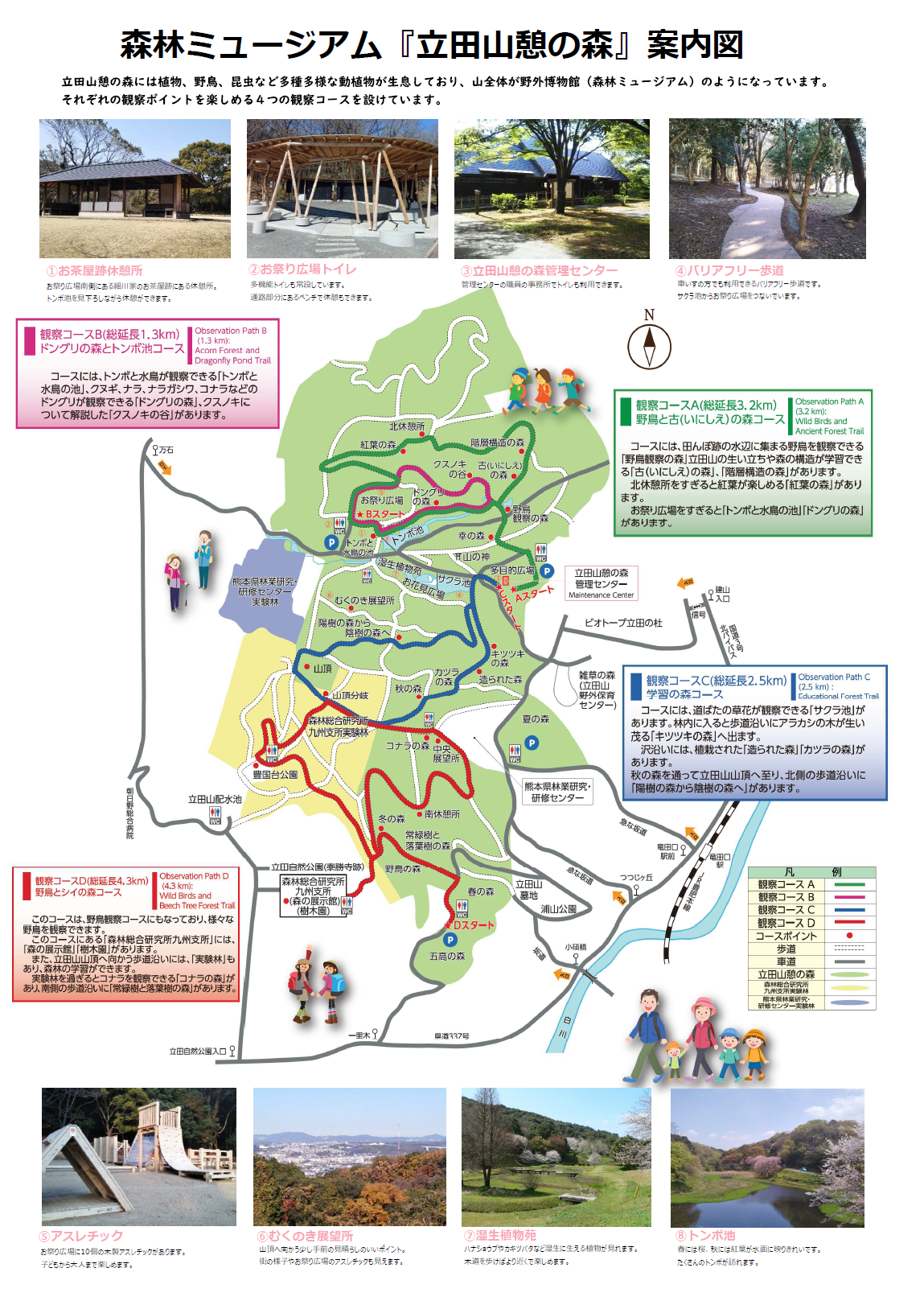 森林ミュージアム(立田山憩の森)裏 森林ミュージアム(立田山憩の森)裏