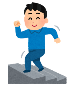 階段男