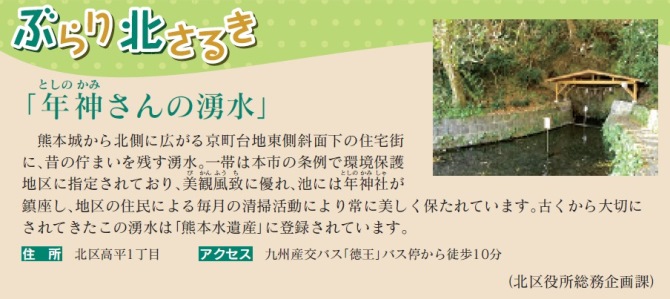 年神さんの湧水