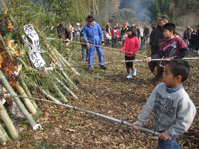 神妙な火入れ