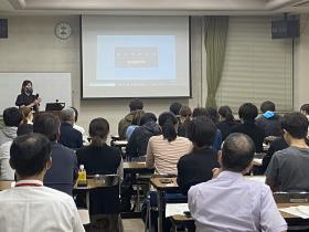 認知症サポーター養成講座のようす