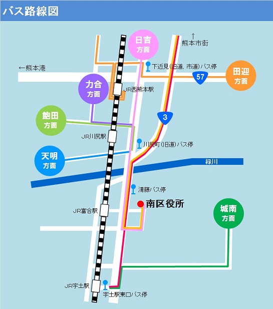バス路線図