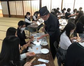 和菓子づくり体験
