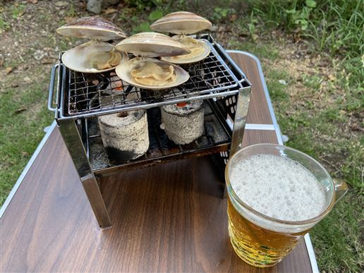 【最優秀賞】はまぐりとビールとそれから私