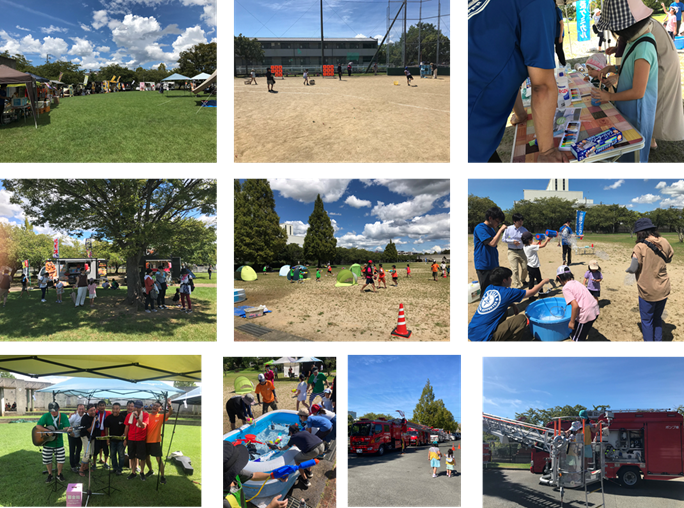 ランド・デイキャンプ風景