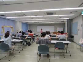 セミナー運動の様子