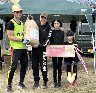 ファミリーの部優勝（カネコ）