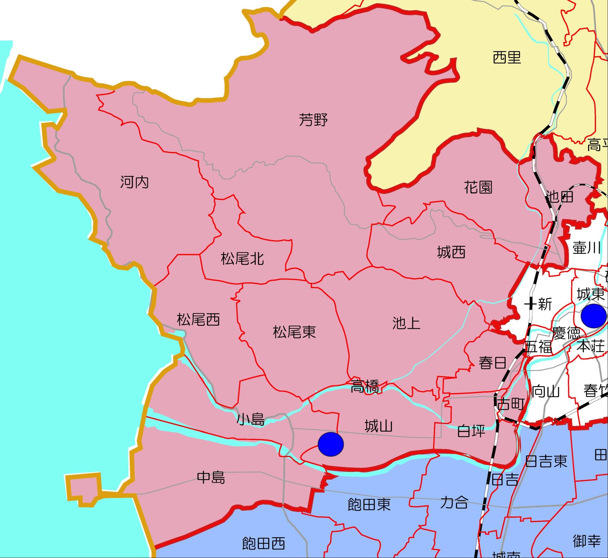 西区地図
