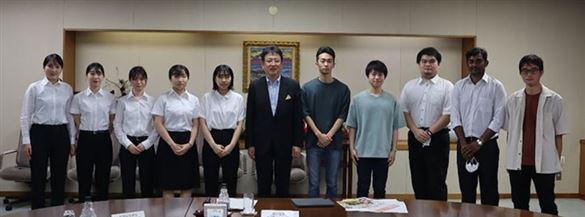集合写真　大学生と考える食育のススメ