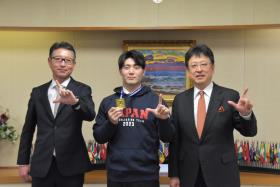 1.16チアリーディング世界選手権大会　金メダル獲得に伴う表敬