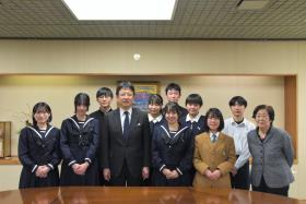 1.26熊本県ユニセフ協会の市長表敬