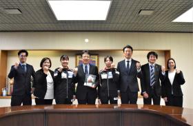 フォレストリーヴズ熊本シーズン 終了 報告の表敬訪問