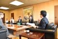 ようこそ！市長室へ（令和6年8月の表敬等の様子）の画像