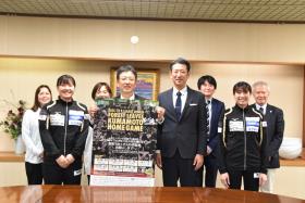 フォレストリーヴズ熊本のシーズン開幕に伴う表敬訪問