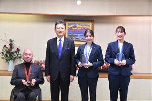 令和6年12月5日（木曜日）熊本市スポーツ特別功労者表彰式
