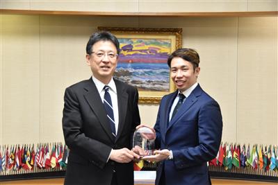 令和7年1月28日（火曜日）熊本市スポーツ特別功労者表彰式