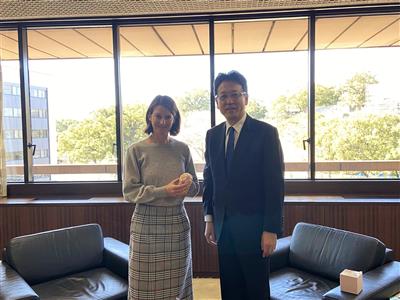 大阪・神戸ドイツ連邦共和国総領事の表敬訪問