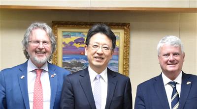 令和7年2月20日（木曜日）カナダ日本国会議員連盟共同議長様の表敬訪問