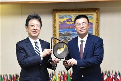 令和7年3月5日（水曜日）中国・蘇州高新区党工委委員、管理委員会　副主任　李　志軍様の表敬訪問