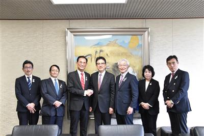令和7年3月17日（月曜日）ワイズメンズクラブ第31回アジア太平洋地域大会委員長の表敬訪問