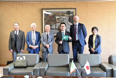 駐日アイルランド大使館農業・漁業参事官の表敬訪問
