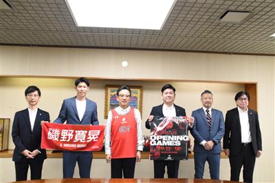 令和7年9月30日（火曜日）熊本ヴォルターズ 2025-26シーズン開幕に伴う表敬訪問