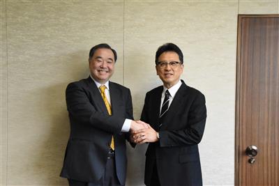 令和7年10月27日（月曜日）德川宗家第19代当主　德川家広様の市長表敬訪問