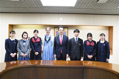 令和7年12月26日（金曜日）熊本県ユニセフ協会の表敬訪問