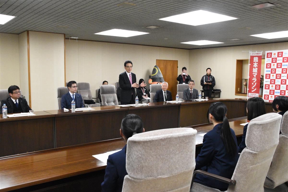 表敬訪問等の様子