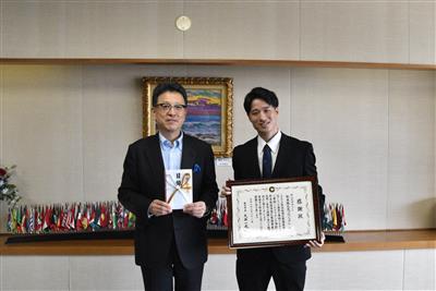 令和8年7月21日(火曜日)サハラマラソン　熊本城元気プロジェクト様より熊本城復元整備基金への寄附金贈呈